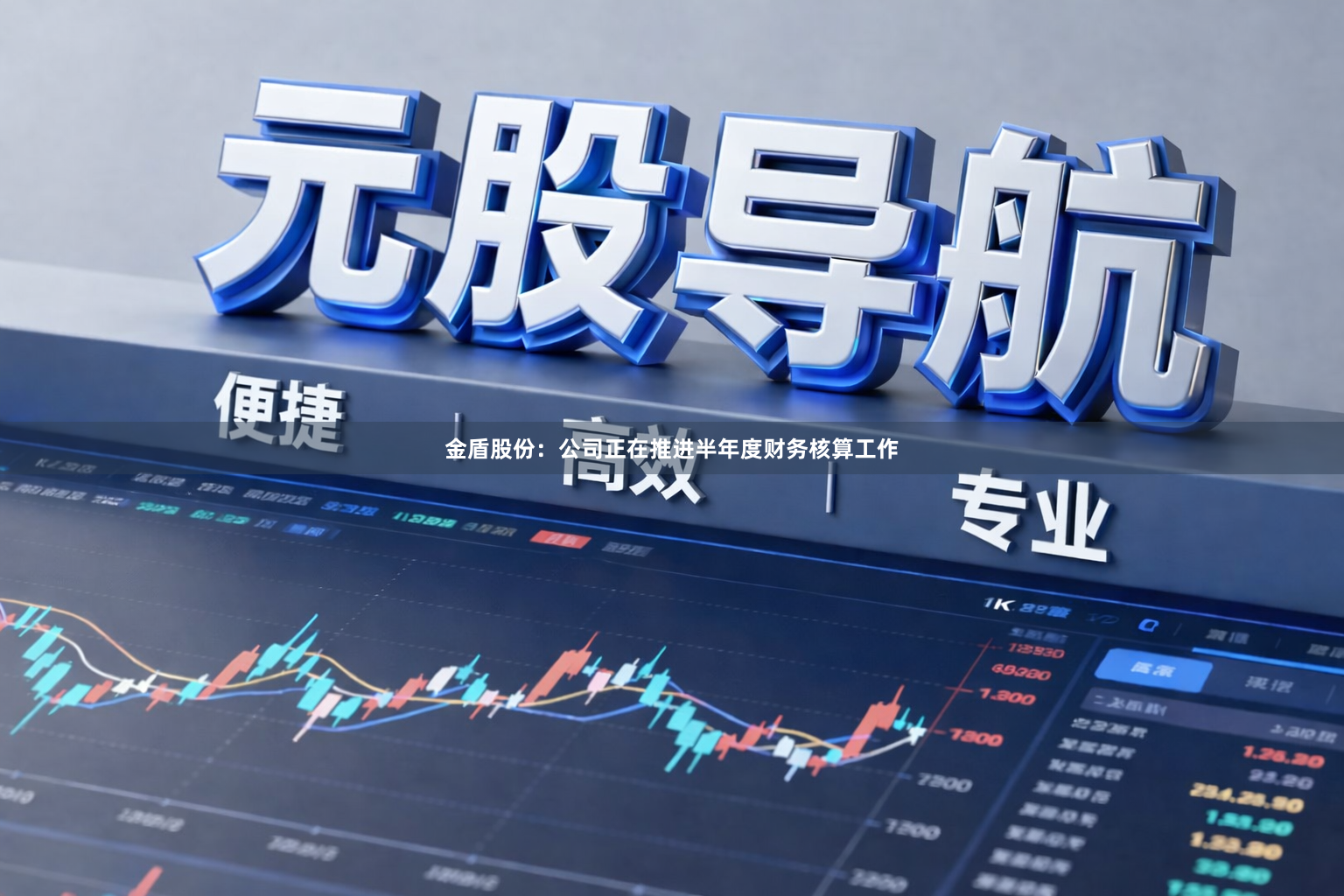 金盾股份：公司正在推进半年度财务核算工作