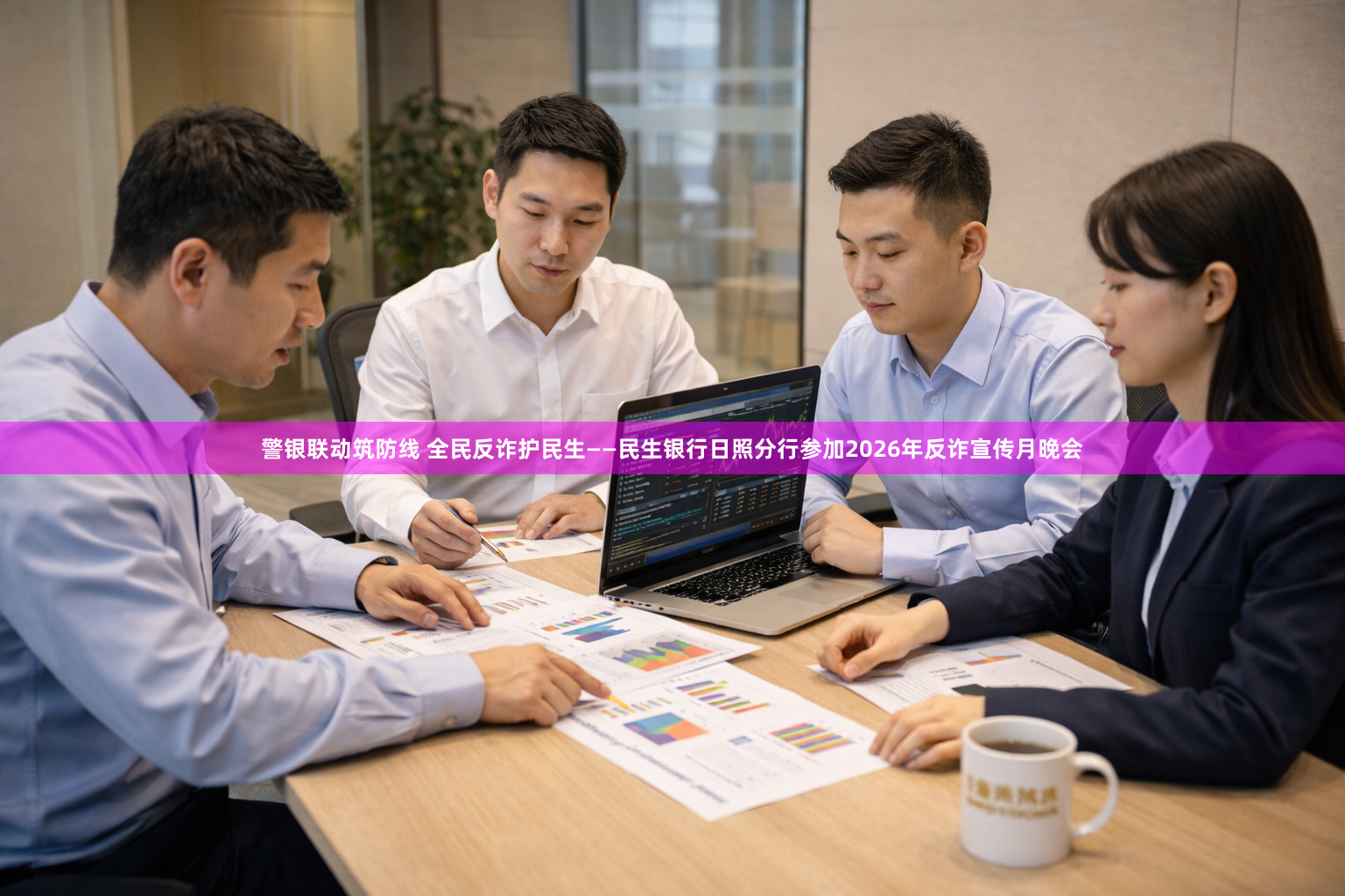 警银联动筑防线 全民反诈护民生——民生银行日照分行参加2026年反诈宣传月晚会